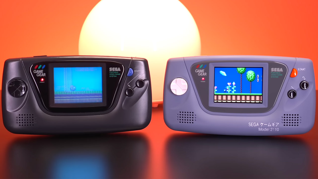 SEGA Game Gear Makeover Modern