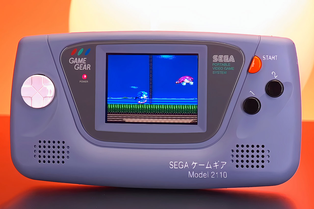SEGA Game Gear Makeover Modern