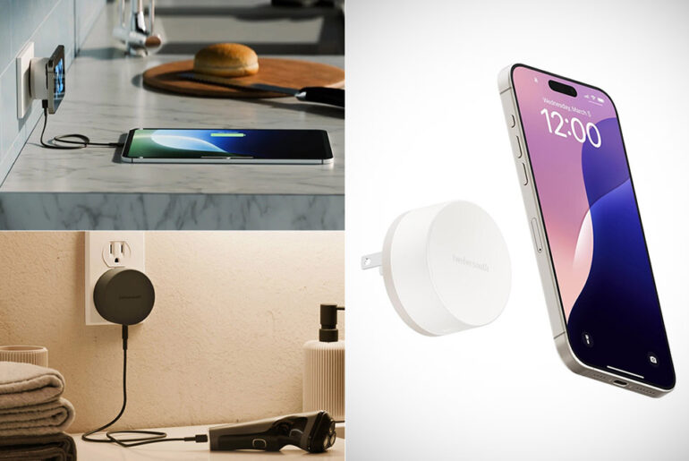 Twelve South PowerBug Wall Outlet Wireless Charging Station
