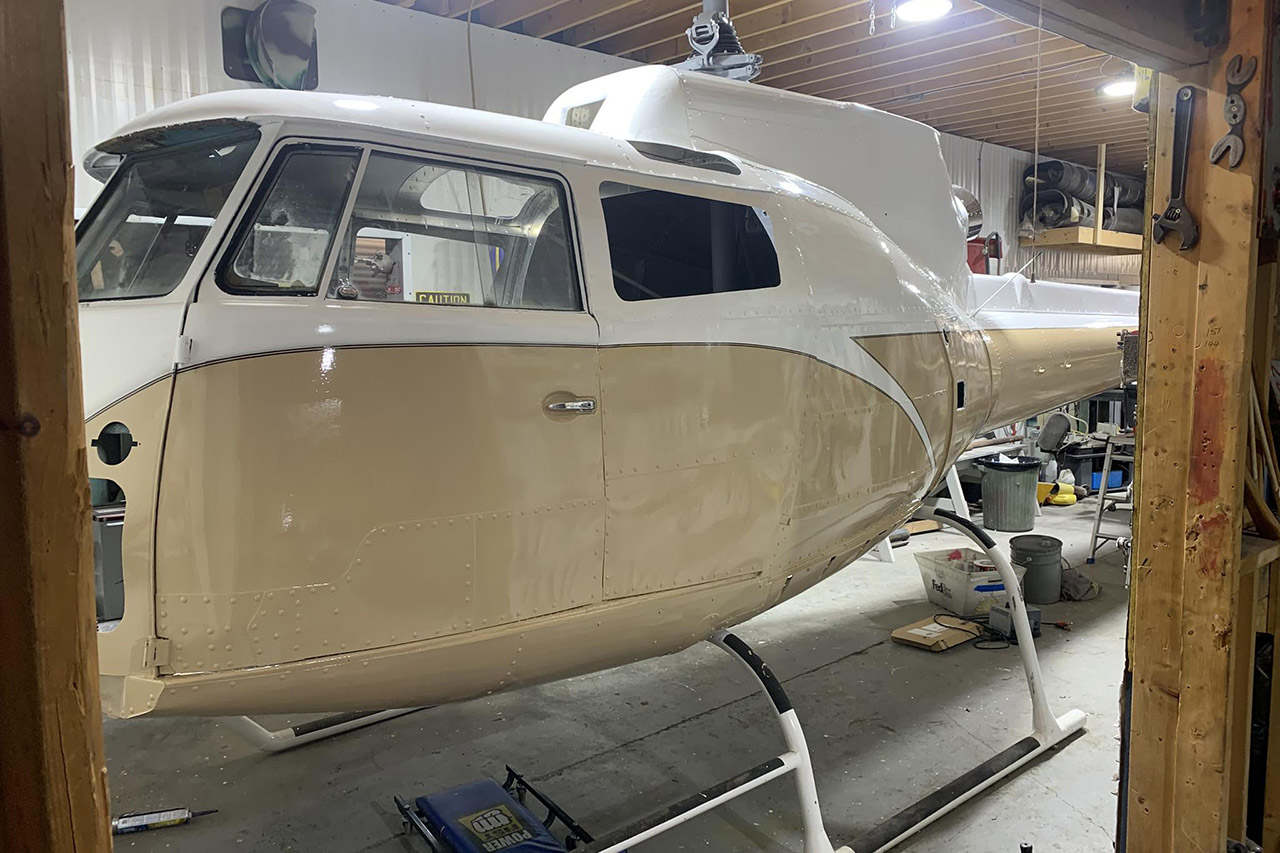 VW T1 Bus Airbus Helicopter Frankencopter