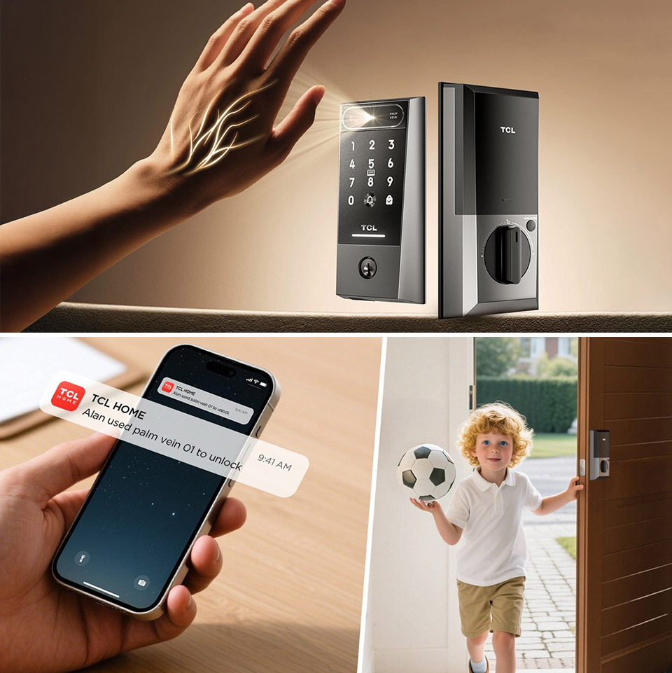TCL D2 Pro Palm Vein Smart Lock