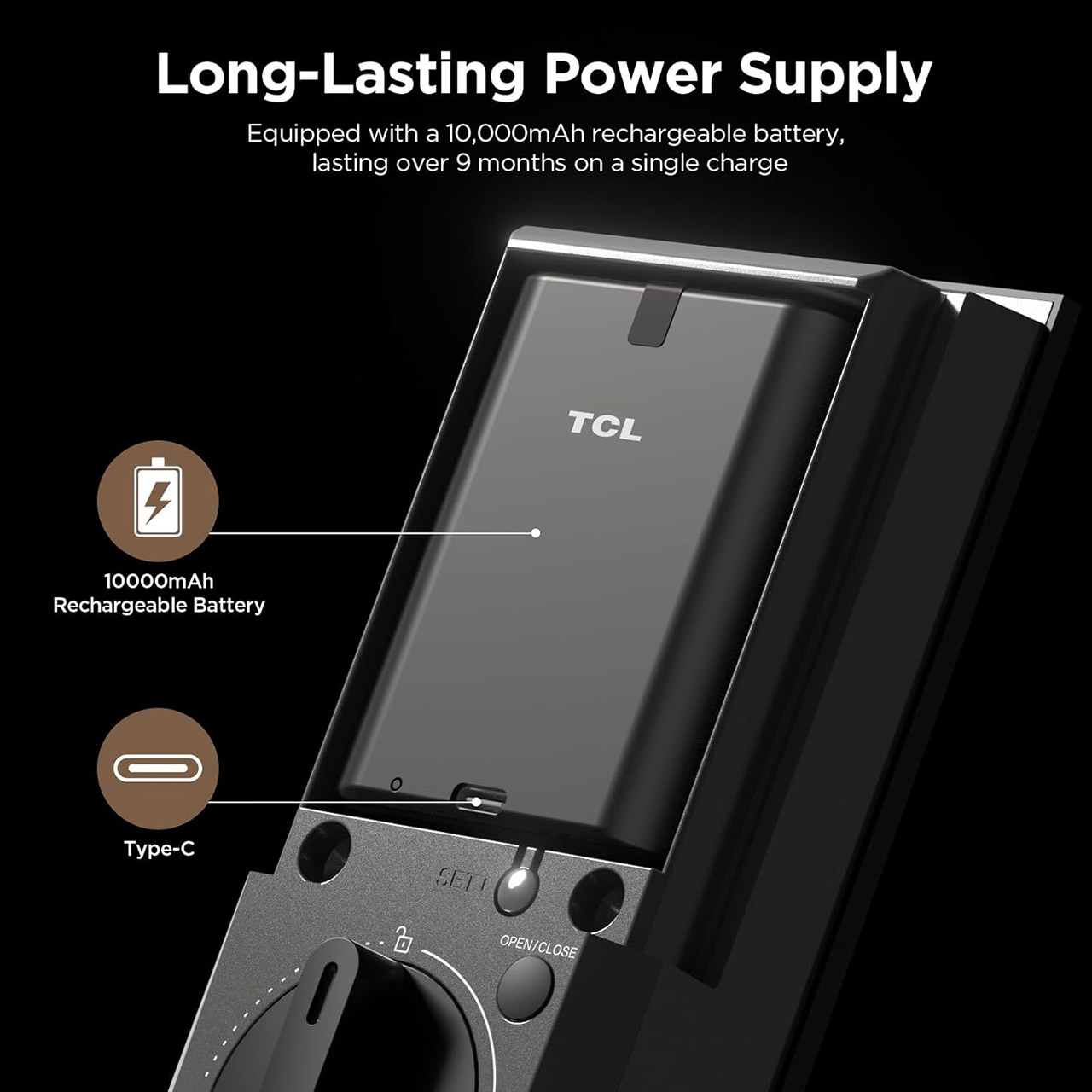 TCL D2 Pro Palm Vein Smart Lock