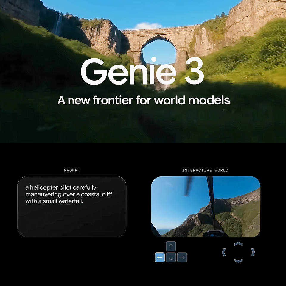 Google Deepmind Genie 3 Model AI