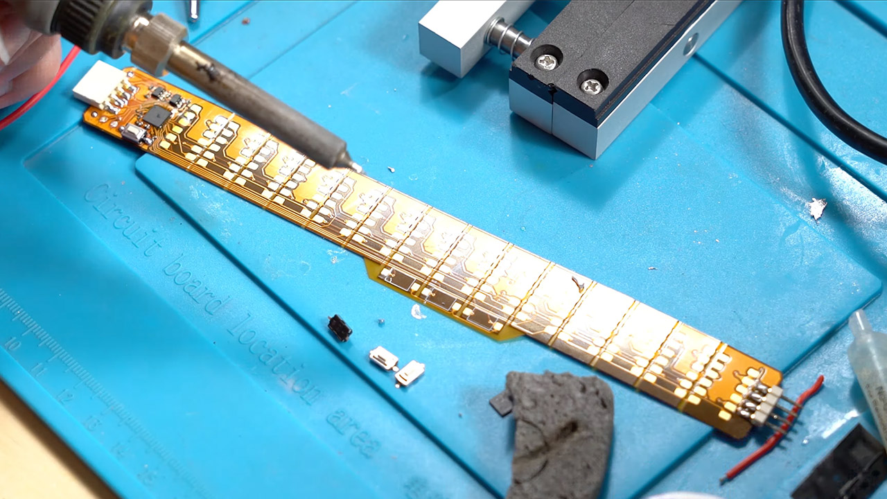 Sahko Futuristic Smartwatch Flexible PCB