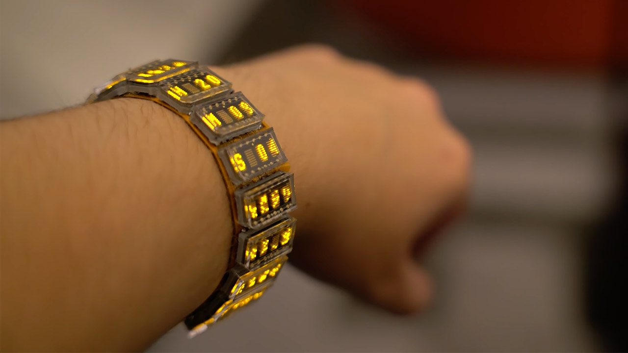 Sahko Futuristic Smartwatch Flexible PCB