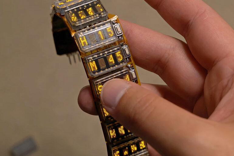 Sahko Futuristic Smartwatch Flexible PCB