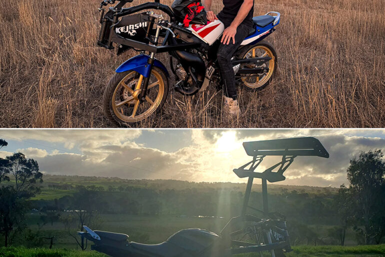 Kejashi Tilt-Wing Motorcycle Steering Bird