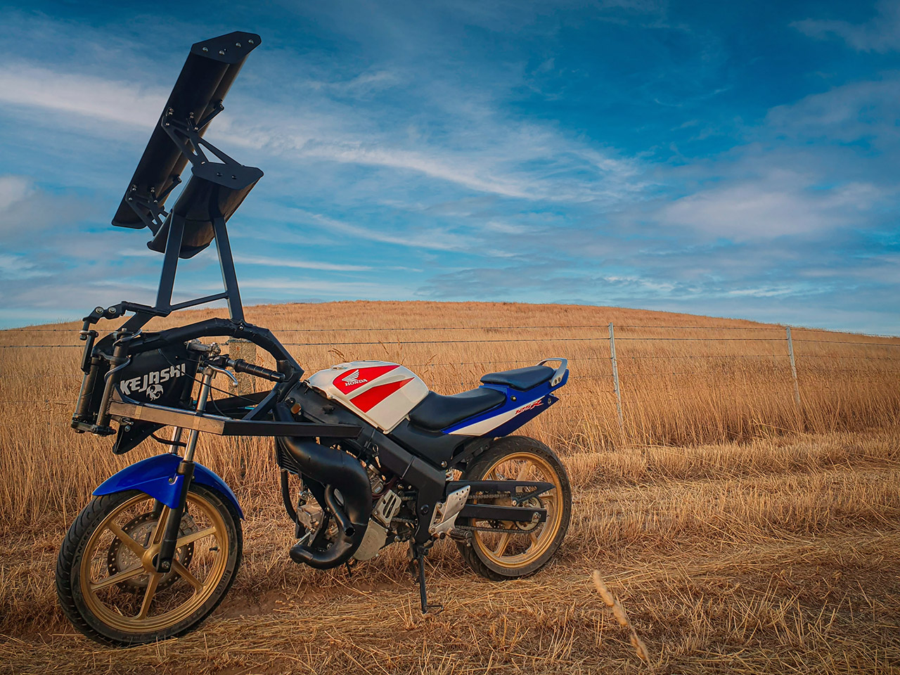 Kejashi Tilt-Wing Motorcycle Steering Bird