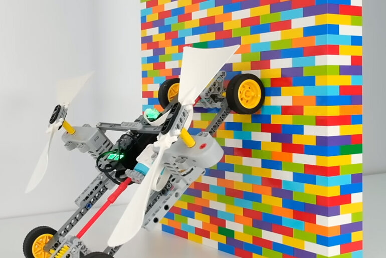Brick Technology LEGO Vehicle Scale Walls