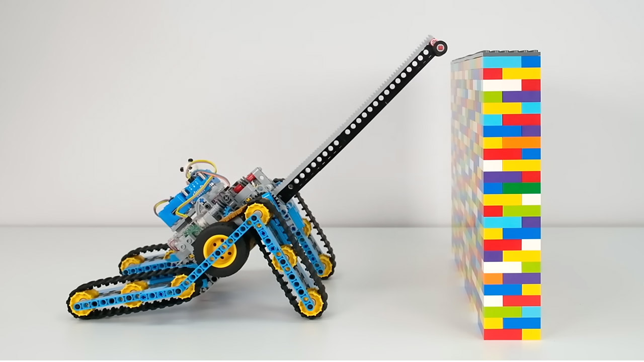 Brick Technology LEGO Vehicle Scale Walls