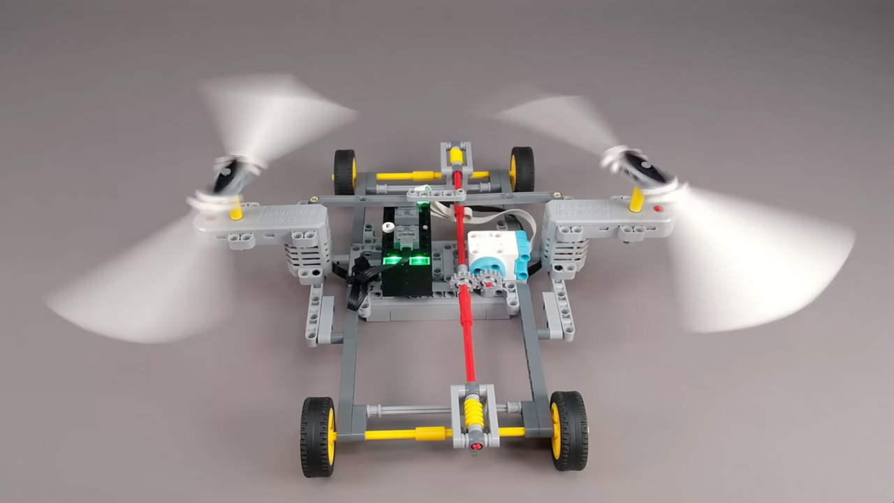 Brick Technology LEGO Vehicle Scale Walls