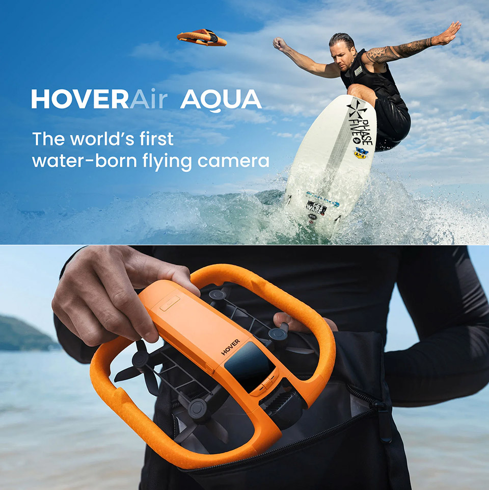 HOVERAir AQUA Water Flying Camera Drone