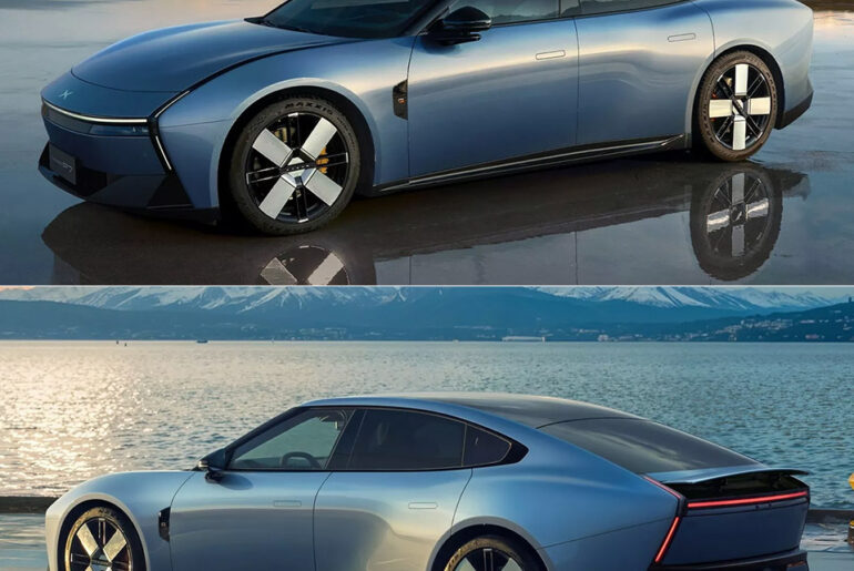 Xpeng P7 Electric Sedan Launch