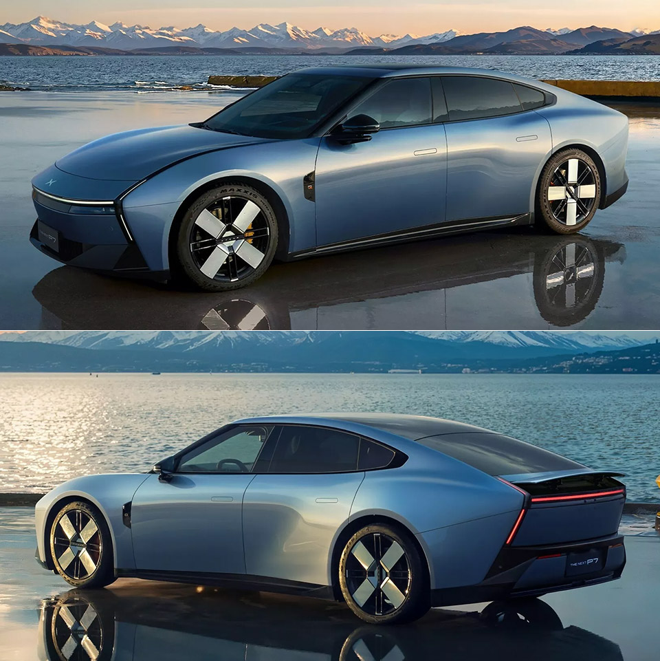 Xpeng P7 Electric Sedan Launch