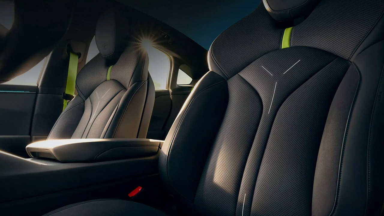 Xpeng P7 Electric Sedan Interior