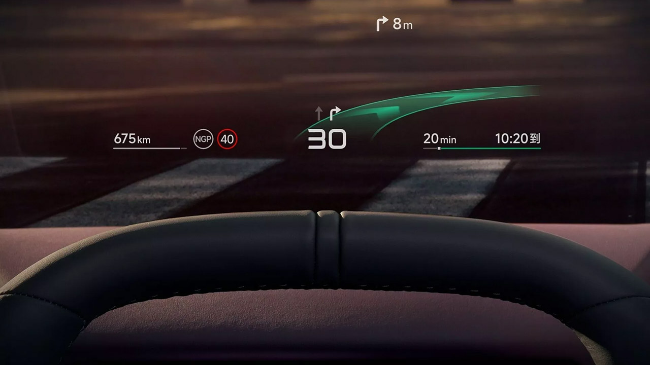 Xpeng P7 Electric Sedan Interior