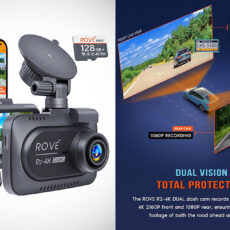 ROVE R2-4K DUAL Dash Cam