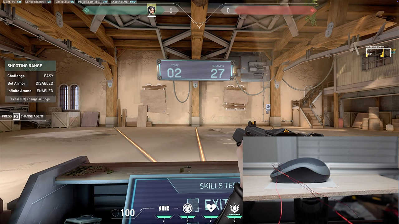 Real-Life Video Game Aimbot Robot Valorant