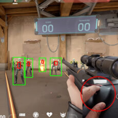 Real-Life Video Game Aimbot Robot Valorant