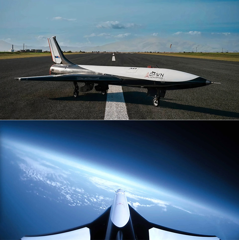 Dawn Aerospace Aurora Surveillance Test Flight