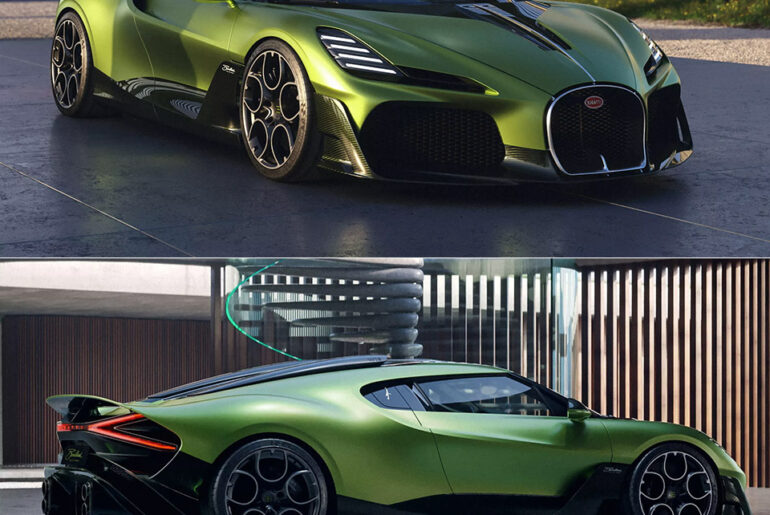 Bugatti Brouillard Debut Monterey Car Week