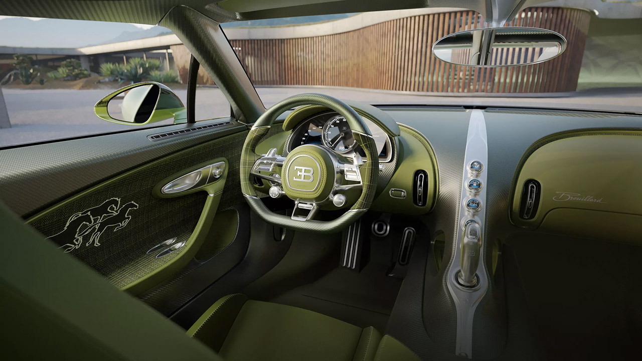 Bugatti Brouillard Interior