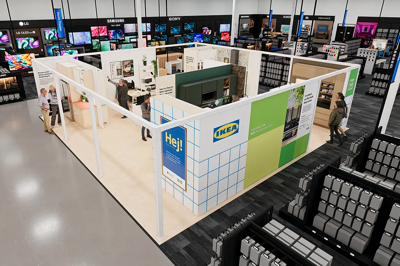 Best Buy IKEA Mini Showroom Stores