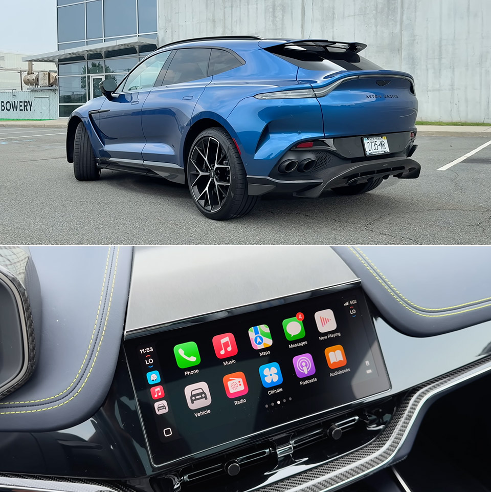Apple CarPlay Ultra Hands-On Review Aston Martin DBX