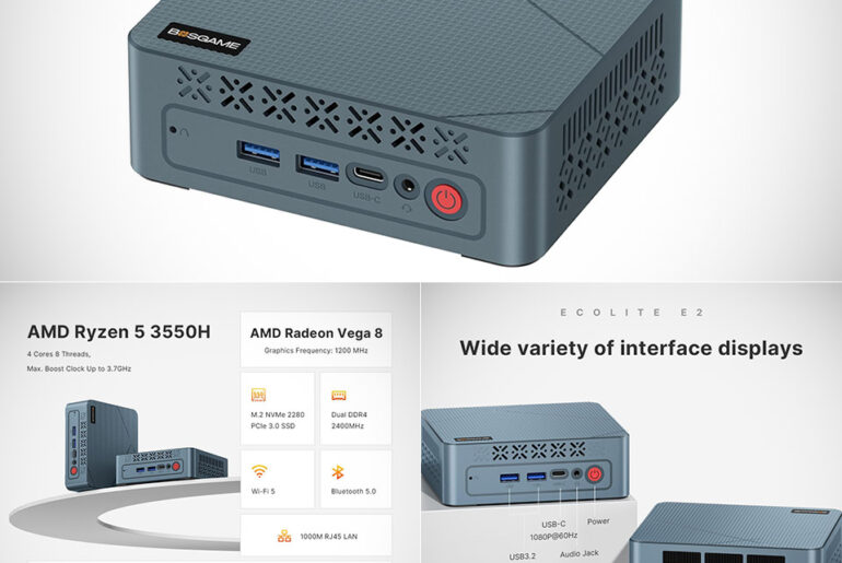 BOSGAME E2 Mini PC