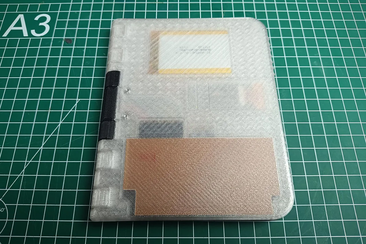 Custom Dual-Screen E-Reader Book