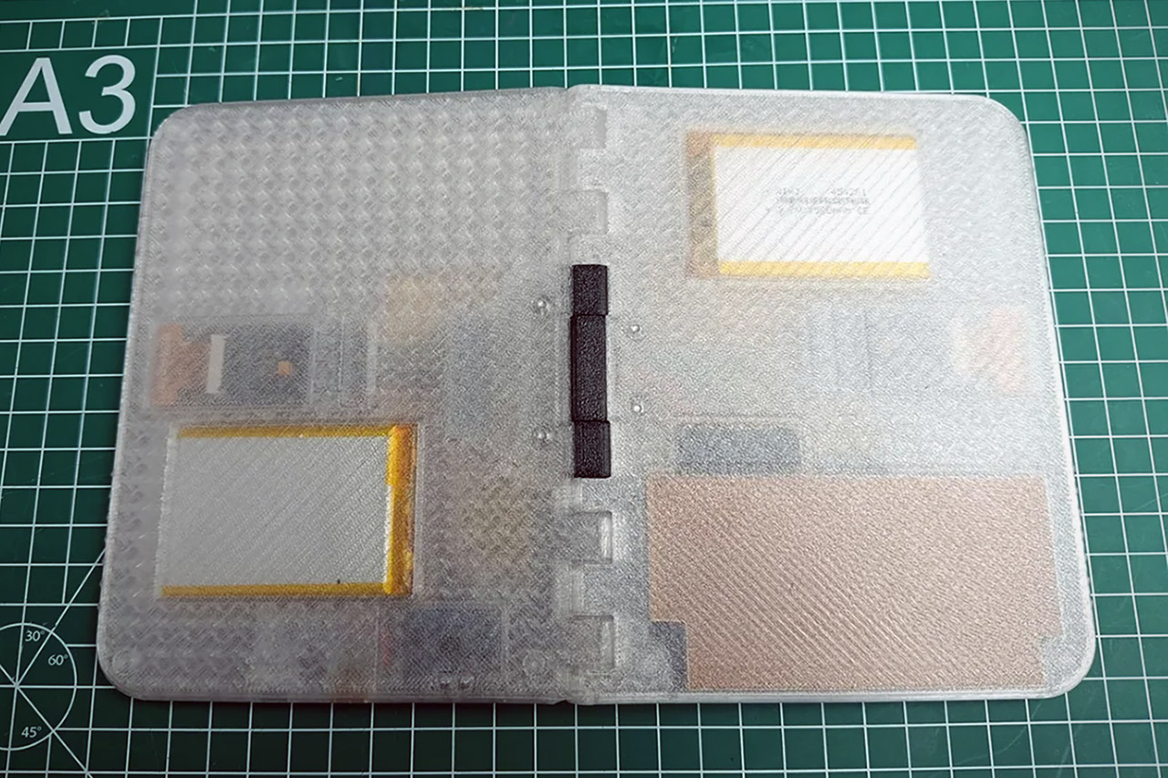 Custom Dual-Screen E-Reader Book