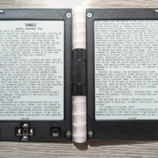 Custom Dual-Screen E-Reader Book