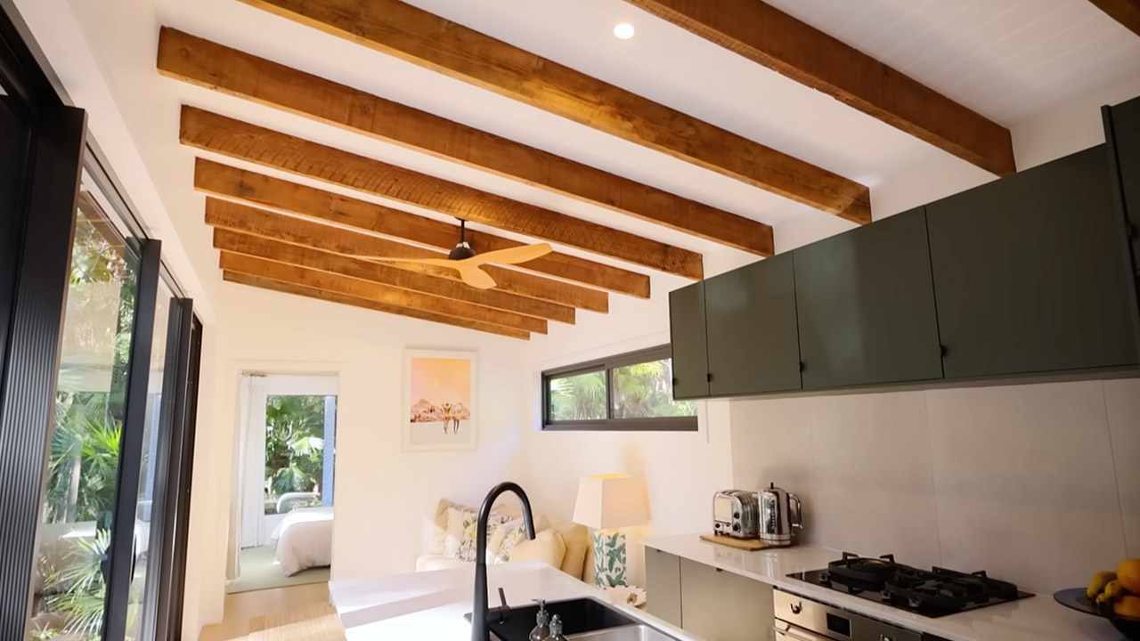 Superyacht Captain Tiny Home Australia Rainforest
