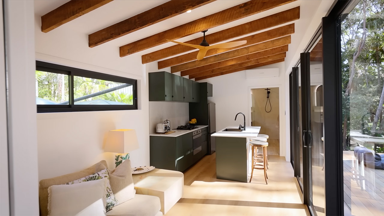 Superyacht Captain Tiny Home Australia Rainforest