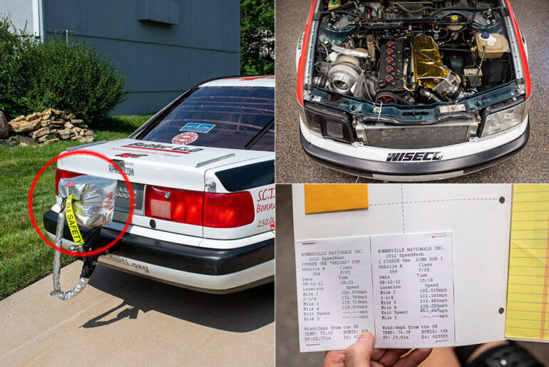 1993 Audi S4 Bonneville Speed Week Fastest 261MPH For Sale