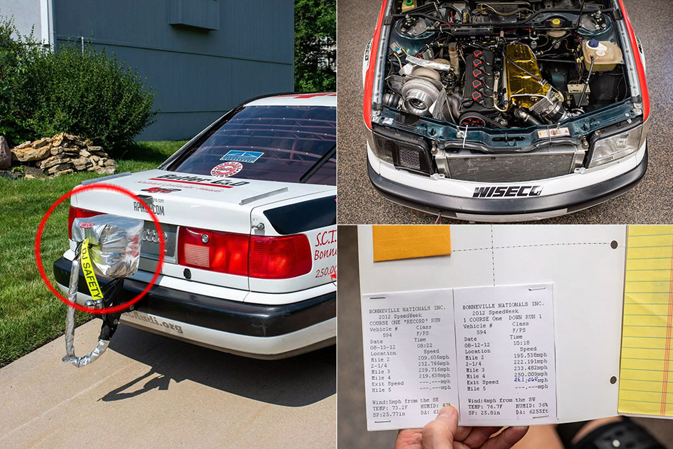 1993 Audi S4 Bonneville Speed Week Fastest 261MPH For Sale