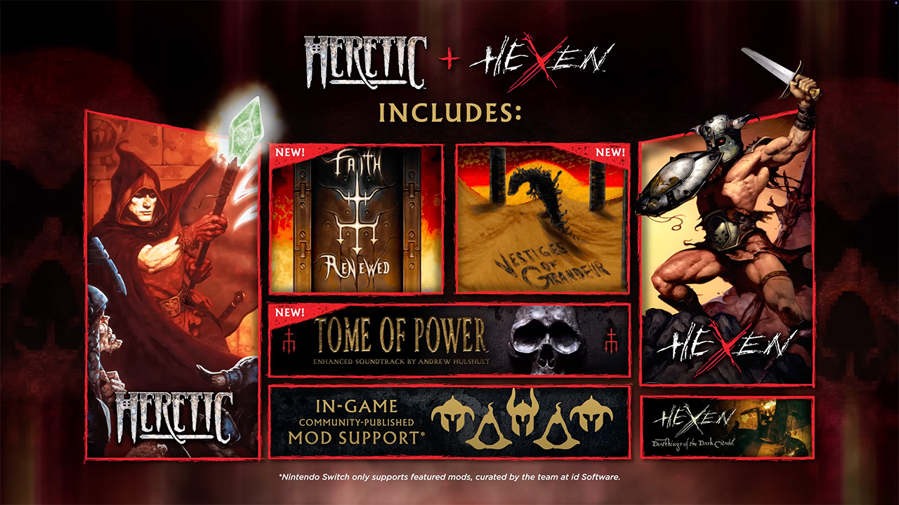 Bethesda Heretic+ Hexen Re-Release