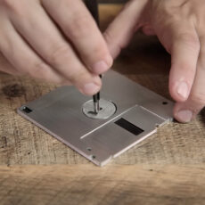 DIY Homemade Floppy Disk Scratch