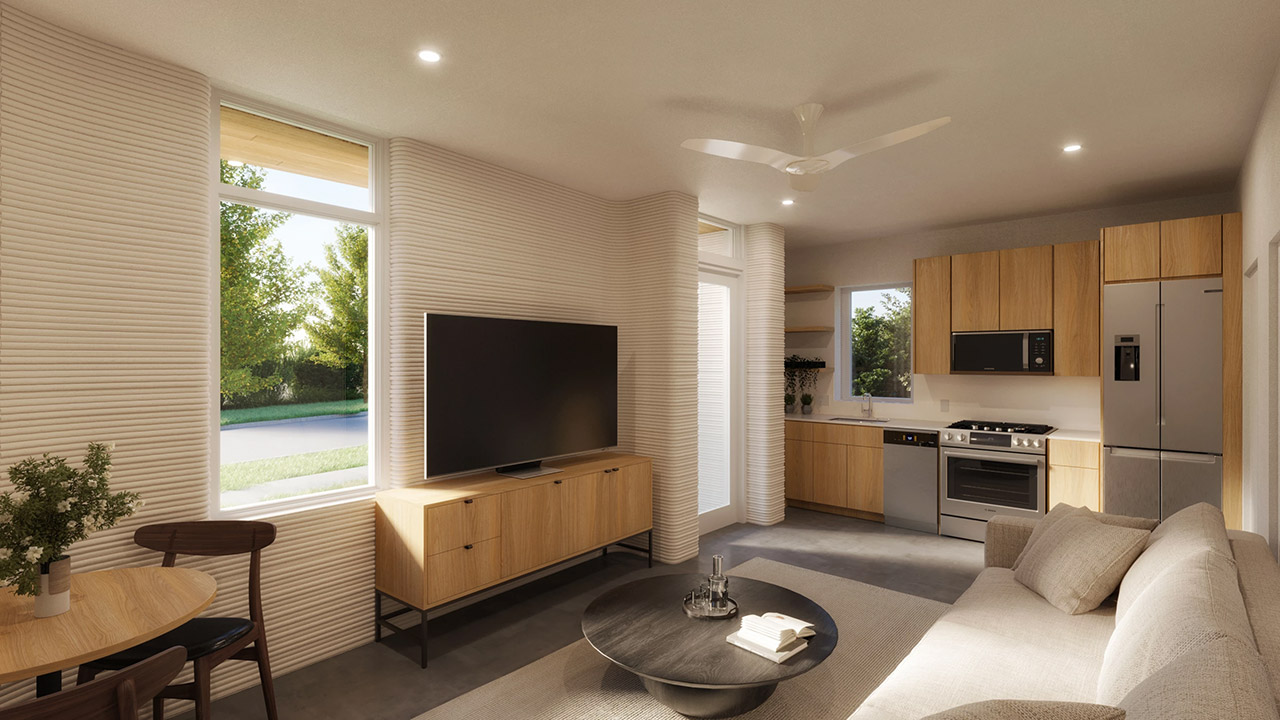 ICON 3D-Printed Homes Austin, Texas Mueller Community Affordable