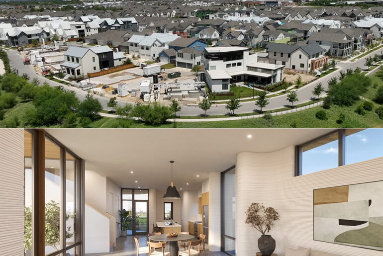 ICON 3D-Printed Homes Austin, Texas Mueller Community Affordable