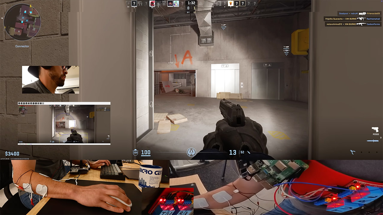 Neuromuscular Aimbot Electric Assist