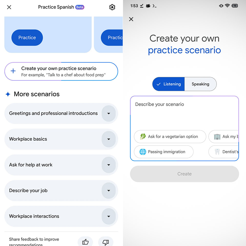 Google Translate Language Learning Duolingo
