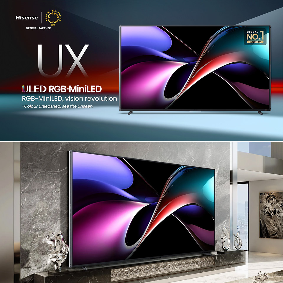 Hisense 116UX RGB-miniLED TV Launch