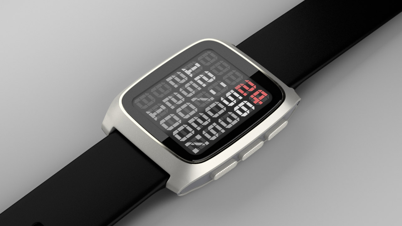 Pebble Time 2 E-Paper Smartwatch Final Design