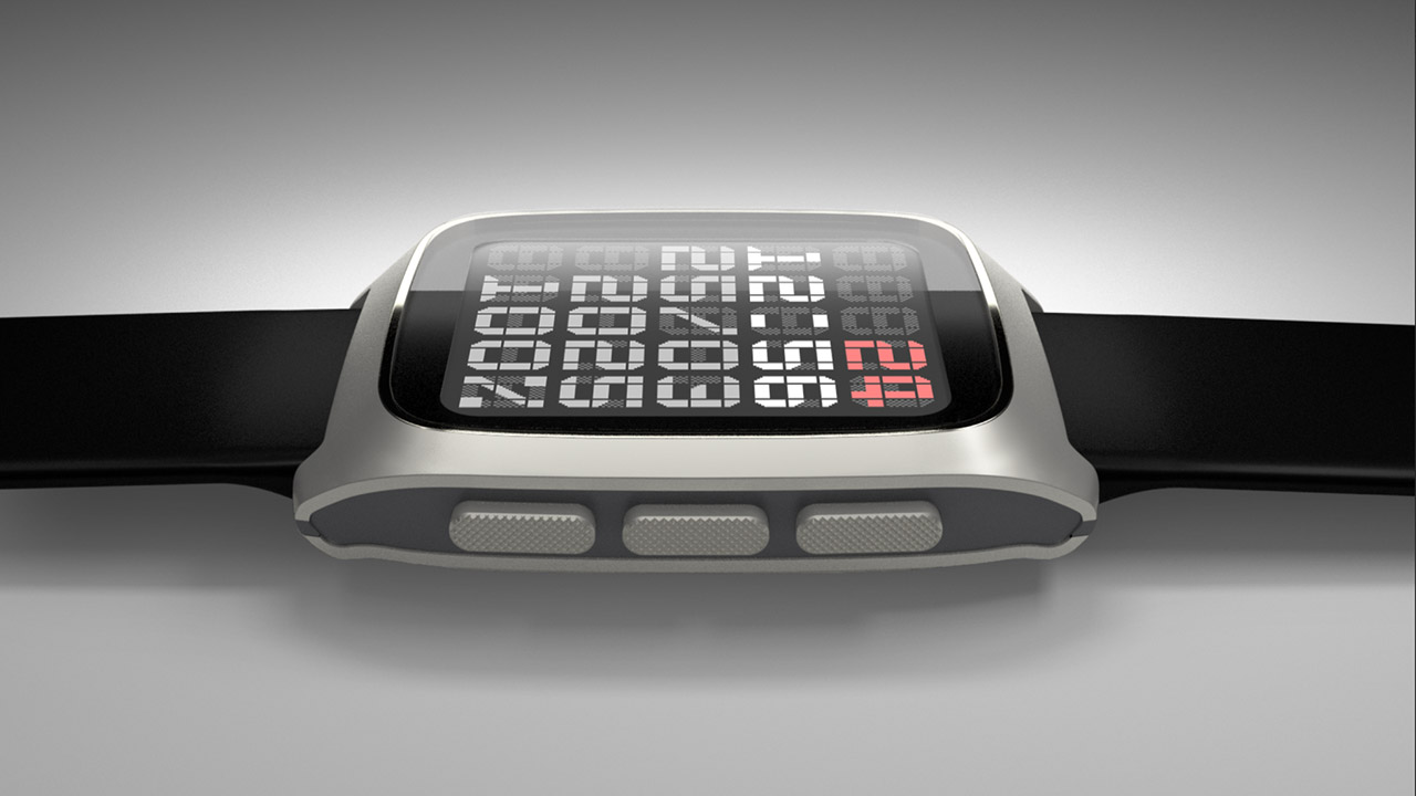 Pebble Time 2 E-Paper Smartwatch Final Design