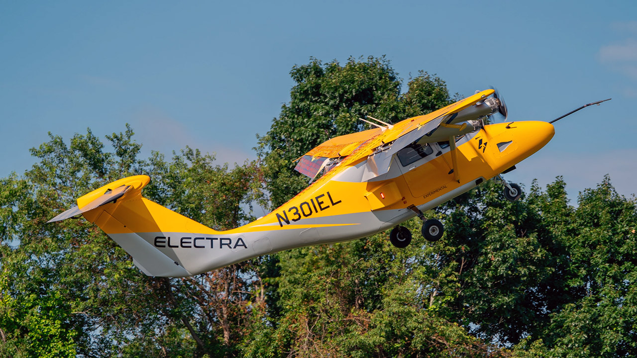 Hybrid-Electric EL2 First Public Test Flight