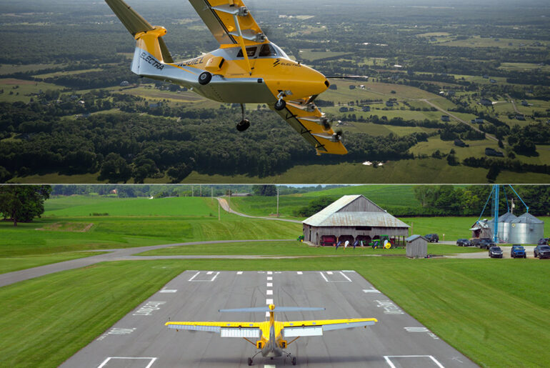 Hybrid-Electric EL2 First Public Test Flight