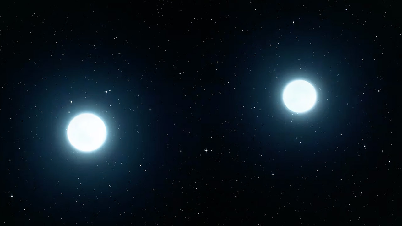 NASA White Dwarf Merger Collision