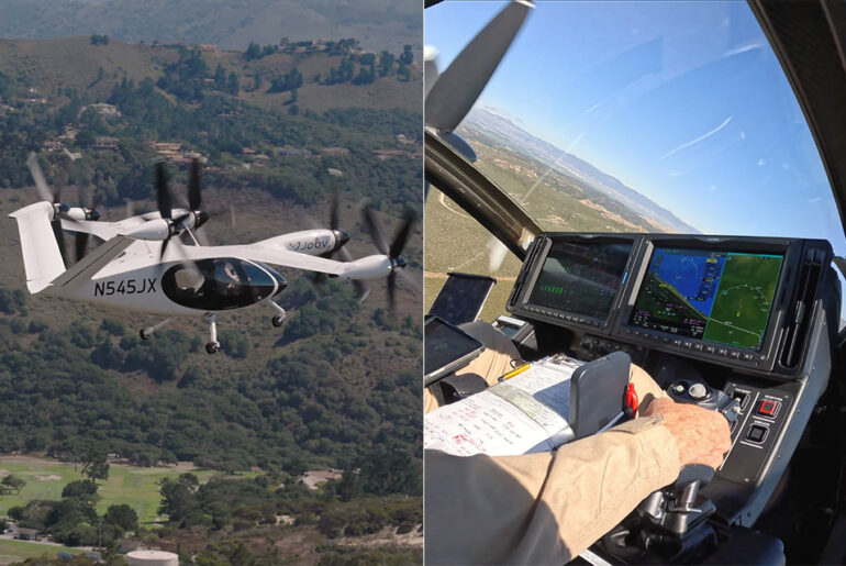 Joby Air Taxi Airport Flight