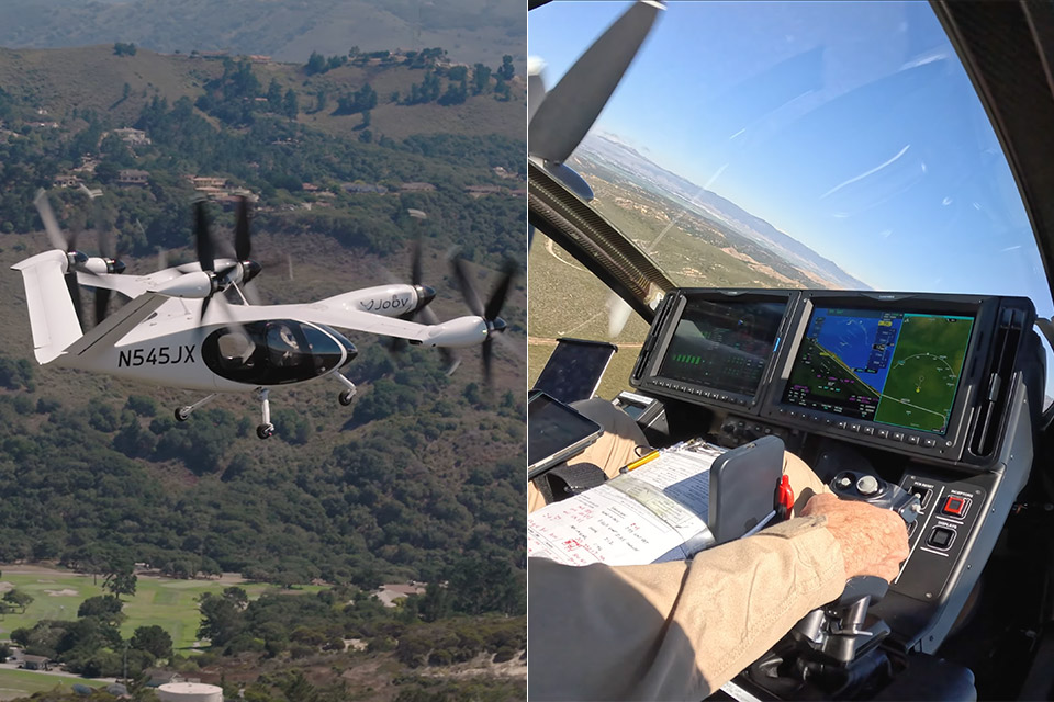 Joby Air Taxi Airport Flight